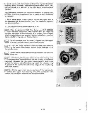 1990 Johnson Evinrude "ES" 9.9 thru 30 Service Manual, P/N 507871, Page 145