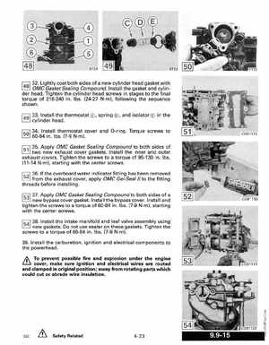 1990 Johnson Evinrude "ES" 9.9 thru 30 Service Manual, P/N 507871, Page 148