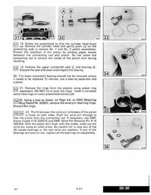 1990 Johnson Evinrude "ES" 9.9 thru 30 Service Manual, P/N 507871, Page 166