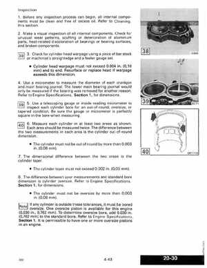 1990 Johnson Evinrude "ES" 9.9 thru 30 Service Manual, P/N 507871, Page 168