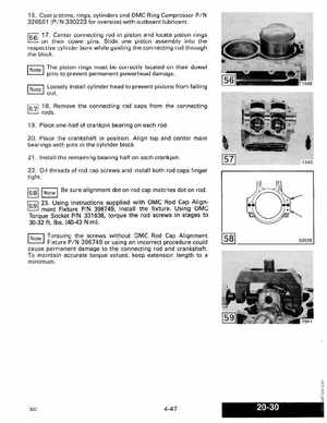 1990 Johnson Evinrude "ES" 9.9 thru 30 Service Manual, P/N 507871, Page 172