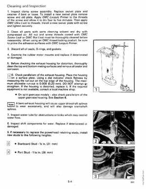 1990 Johnson Evinrude "ES" 9.9 thru 30 Service Manual, P/N 507871, Page 188