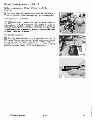 1990 Johnson Evinrude "ES" 9.9 thru 30 Service Manual, P/N 507871, Page 200