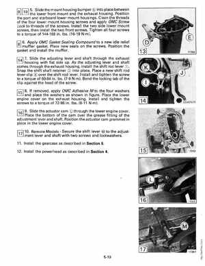 1990 Johnson Evinrude "ES" 9.9 thru 30 Service Manual, P/N 507871, Page 203