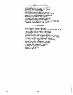 1990 Johnson Evinrude "ES" 9.9 thru 30 Service Manual, P/N 507871, Page 219