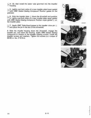 1990 Johnson Evinrude "ES" 9.9 thru 30 Service Manual, P/N 507871, Page 225