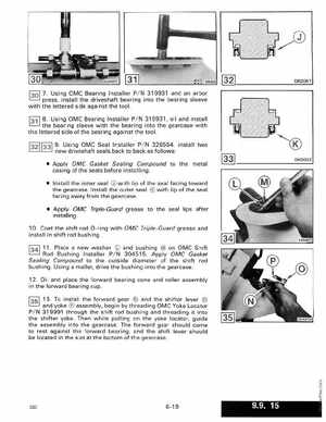 1990 Johnson Evinrude "ES" 9.9 thru 30 Service Manual, P/N 507871, Page 233