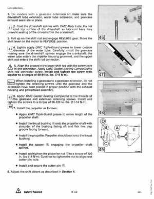 1990 Johnson Evinrude "ES" 9.9 thru 30 Service Manual, P/N 507871, Page 236