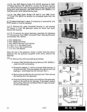 1990 Johnson Evinrude "ES" 9.9 thru 30 Service Manual, P/N 507871, Page 241