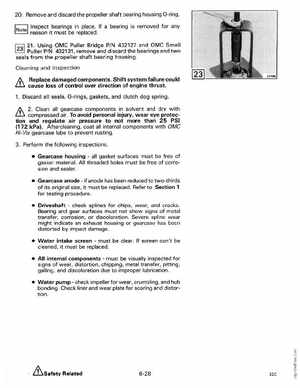 1990 Johnson Evinrude "ES" 9.9 thru 30 Service Manual, P/N 507871, Page 242