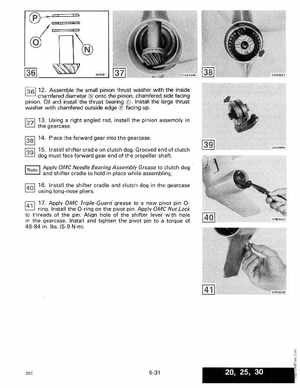 1990 Johnson Evinrude "ES" 9.9 thru 30 Service Manual, P/N 507871, Page 245