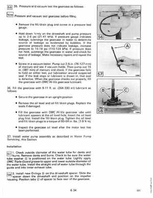 1990 Johnson Evinrude "ES" 9.9 thru 30 Service Manual, P/N 507871, Page 248