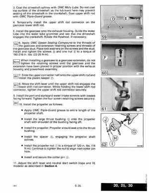 1990 Johnson Evinrude "ES" 9.9 thru 30 Service Manual, P/N 507871, Page 249