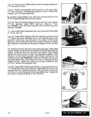 1990 Johnson Evinrude "ES" 9.9 thru 30 Service Manual, P/N 507871, Page 259