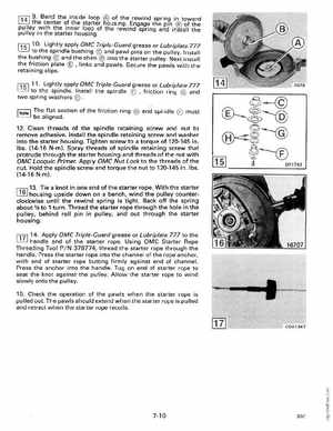1990 Johnson Evinrude "ES" 9.9 thru 30 Service Manual, P/N 507871, Page 272
