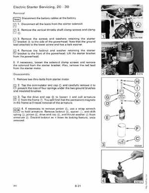 1990 Johnson Evinrude "ES" 9.9 thru 30 Service Manual, P/N 507871, Page 294