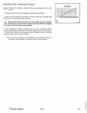 1990 Johnson Evinrude "ES" 9.9 thru 30 Service Manual, P/N 507871, Page 299