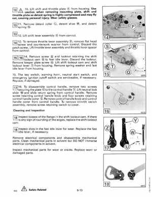 1990 Johnson Evinrude "ES" 9.9 thru 30 Service Manual, P/N 507871, Page 315