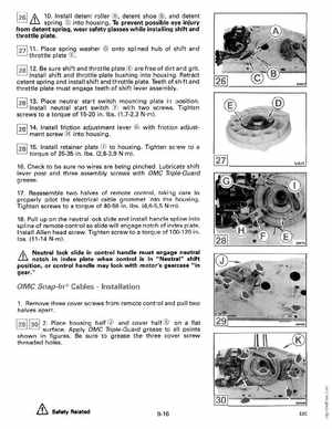 1990 Johnson Evinrude "ES" 9.9 thru 30 Service Manual, P/N 507871, Page 318