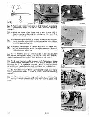 1990 Johnson Evinrude "ES" 9.9 thru 30 Service Manual, P/N 507871, Page 321