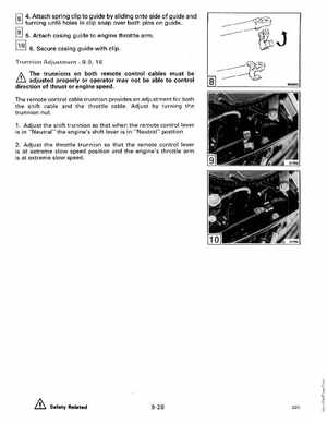 1990 Johnson Evinrude "ES" 9.9 thru 30 Service Manual, P/N 507871, Page 330