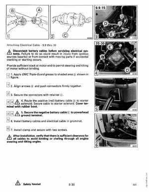 1990 Johnson Evinrude "ES" 9.9 thru 30 Service Manual, P/N 507871, Page 332