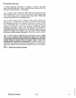 1990 Johnson Evinrude "ES" Colt/Junior thru 8 Service Manual, P/N 507870, Page 40