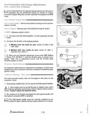 1990 Johnson Evinrude "ES" Colt/Junior thru 8 Service Manual, P/N 507870, Page 46