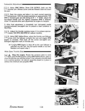 1990 Johnson Evinrude "ES" Colt/Junior thru 8 Service Manual, P/N 507870, Page 50