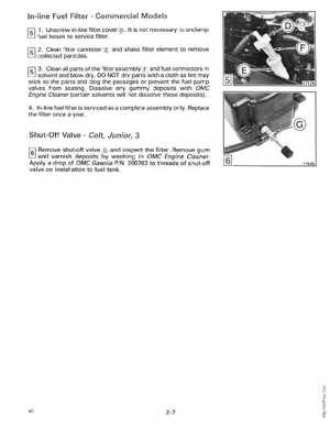 1990 Johnson Evinrude "ES" Colt/Junior thru 8 Service Manual, P/N 507870, Page 62