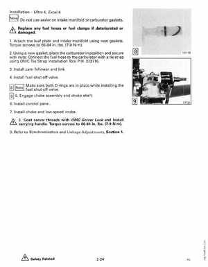 1990 Johnson Evinrude "ES" Colt/Junior thru 8 Service Manual, P/N 507870, Page 79