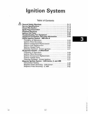 1990 Johnson Evinrude "ES" Colt/Junior thru 8 Service Manual, P/N 507870, Page 88