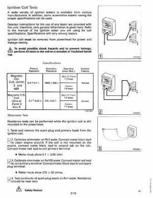 1990 Johnson Evinrude "ES" Colt/Junior thru 8 Service Manual, P/N 507870, Page 96