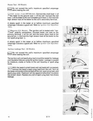 1990 Johnson Evinrude "ES" Colt/Junior thru 8 Service Manual, P/N 507870, Page 97