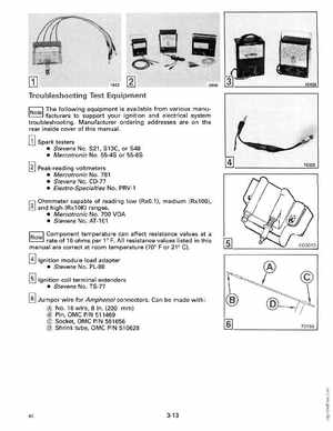 1990 Johnson Evinrude "ES" Colt/Junior thru 8 Service Manual, P/N 507870, Page 98
