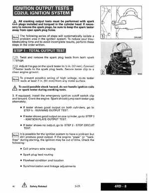 1990 Johnson Evinrude "ES" Colt/Junior thru 8 Service Manual, P/N 507870, Page 106