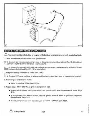 1990 Johnson Evinrude "ES" Colt/Junior thru 8 Service Manual, P/N 507870, Page 109