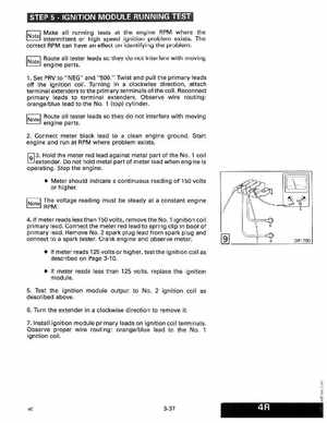 1990 Johnson Evinrude "ES" Colt/Junior thru 8 Service Manual, P/N 507870, Page 122