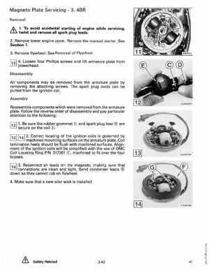 1990 Johnson Evinrude "ES" Colt/Junior thru 8 Service Manual, P/N 507870, Page 127