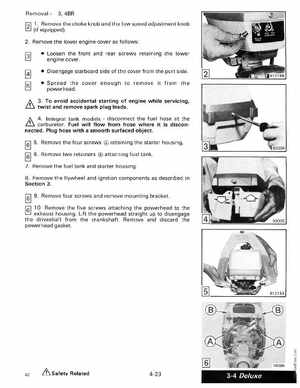 1990 Johnson Evinrude "ES" Colt/Junior thru 8 Service Manual, P/N 507870, Page 151