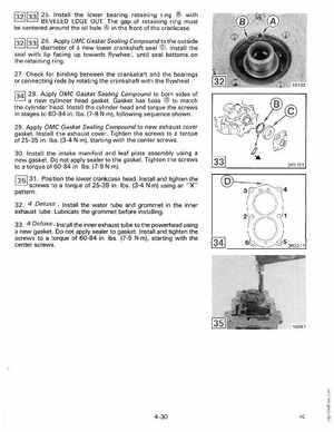 1990 Johnson Evinrude "ES" Colt/Junior thru 8 Service Manual, P/N 507870, Page 158