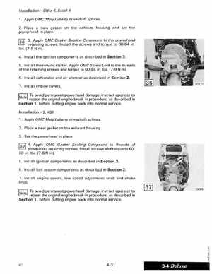 1990 Johnson Evinrude "ES" Colt/Junior thru 8 Service Manual, P/N 507870, Page 159