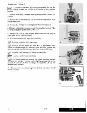 1990 Johnson Evinrude "ES" Colt/Junior thru 8 Service Manual, P/N 507870, Page 168