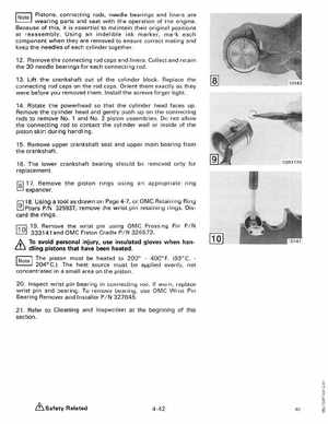 1990 Johnson Evinrude "ES" Colt/Junior thru 8 Service Manual, P/N 507870, Page 169