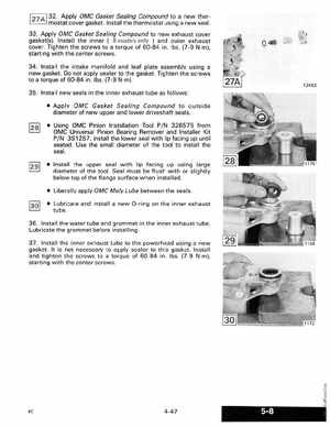 1990 Johnson Evinrude "ES" Colt/Junior thru 8 Service Manual, P/N 507870, Page 174