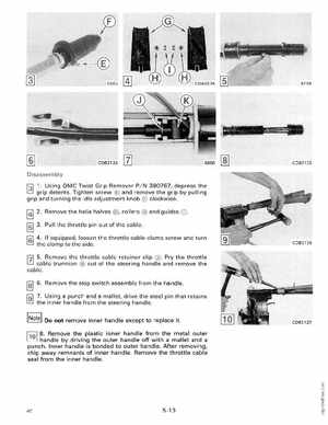 1990 Johnson Evinrude "ES" Colt/Junior thru 8 Service Manual, P/N 507870, Page 193
