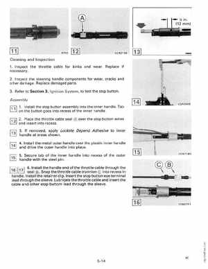 1990 Johnson Evinrude "ES" Colt/Junior thru 8 Service Manual, P/N 507870, Page 194