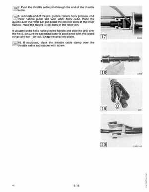 1990 Johnson Evinrude "ES" Colt/Junior thru 8 Service Manual, P/N 507870, Page 195