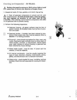 1990 Johnson Evinrude "ES" Colt/Junior thru 8 Service Manual, P/N 507870, Page 200