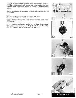 1990 Johnson Evinrude "ES" Colt/Junior thru 8 Service Manual, P/N 507870, Page 217